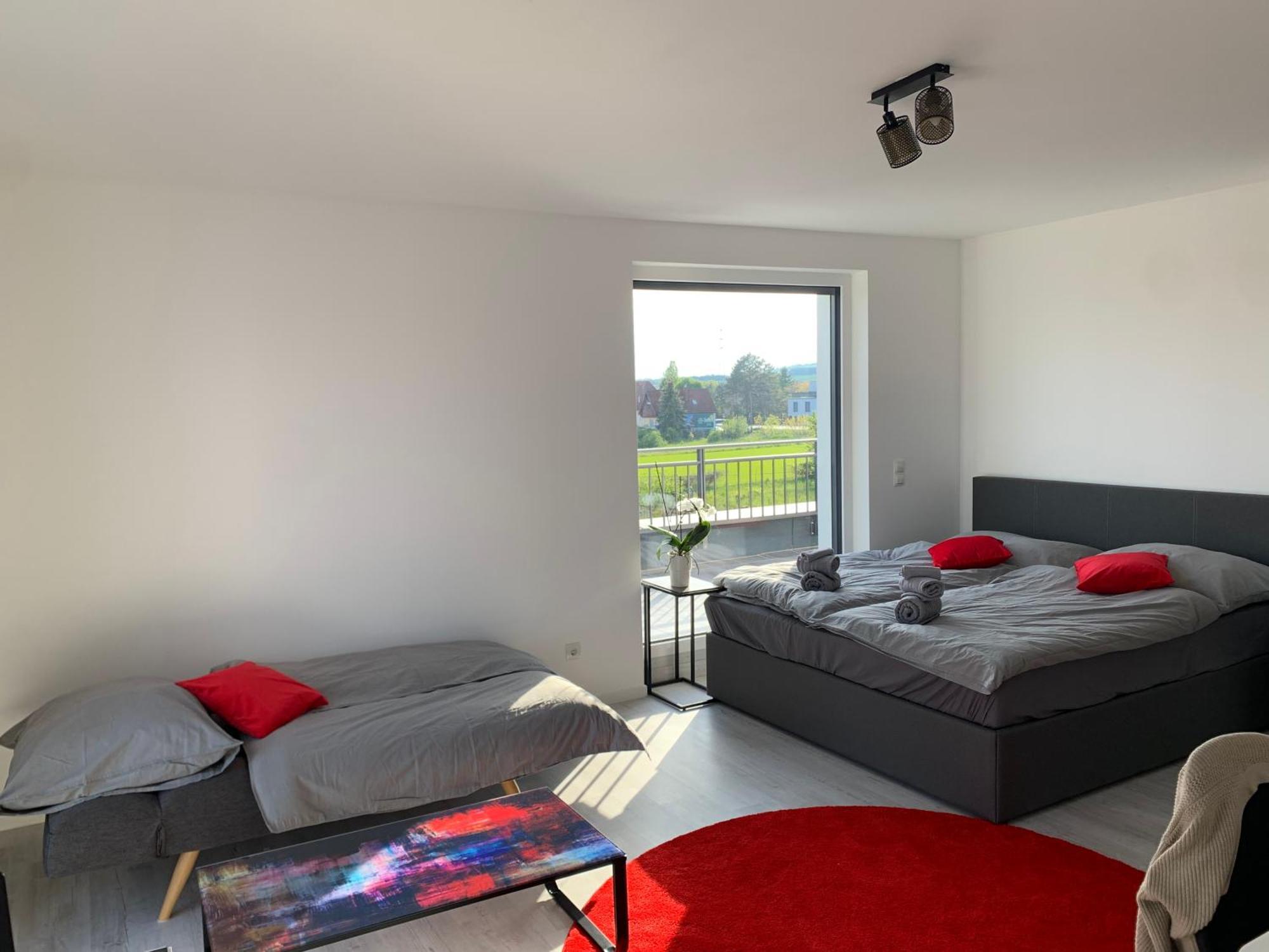 Weisses Haus Apartment เกราสดอร์ฟไบวีน ภายนอก รูปภาพ
