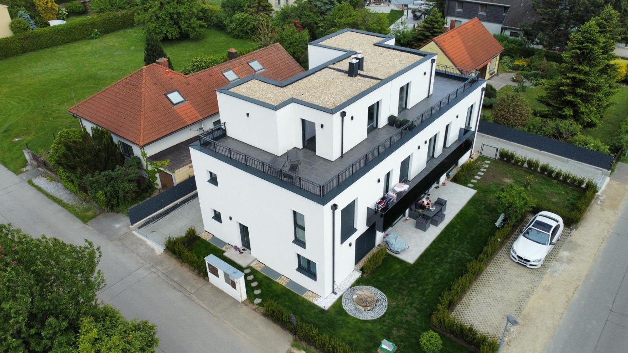 Weisses Haus Apartment เกราสดอร์ฟไบวีน ภายนอก รูปภาพ