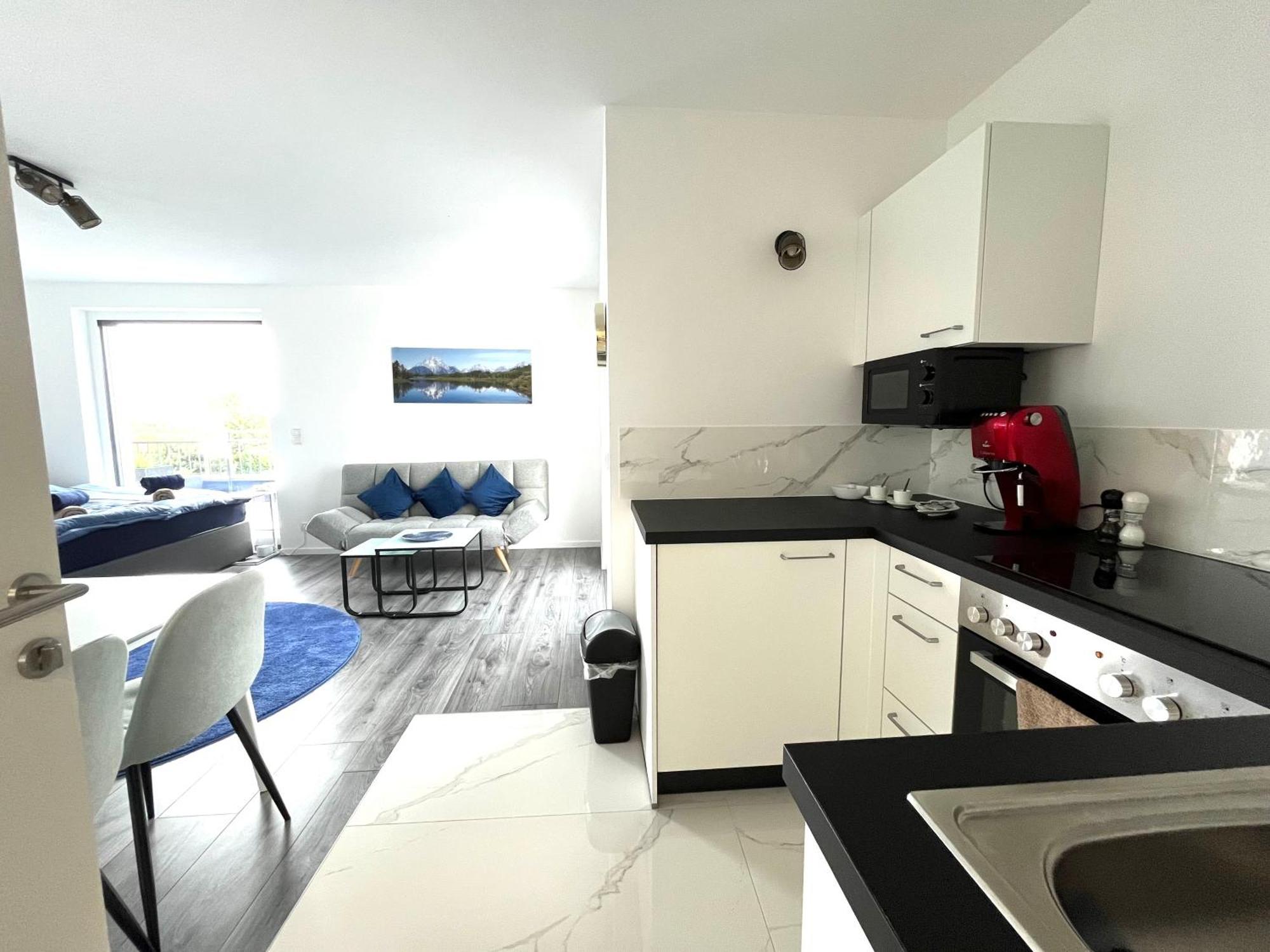 Weisses Haus Apartment เกราสดอร์ฟไบวีน ภายนอก รูปภาพ